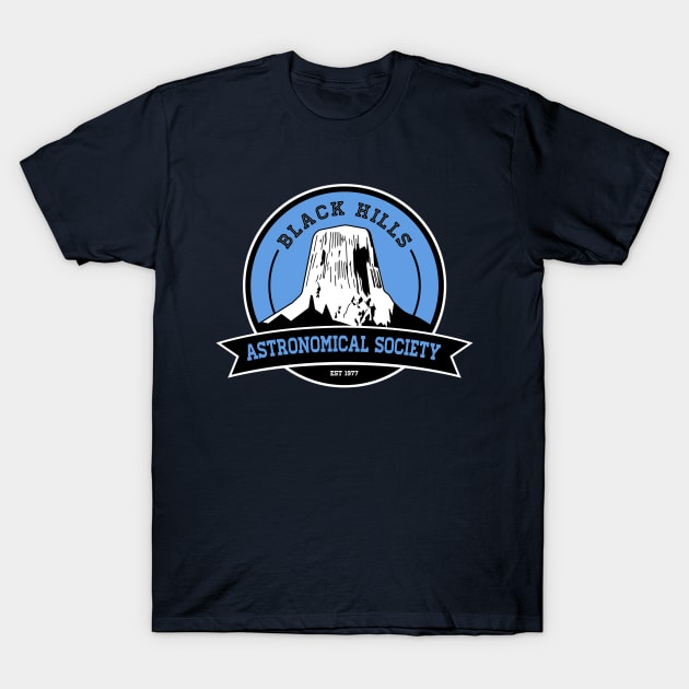 Black Hills Astronomical Society T-Shirt by AngryMongoAff